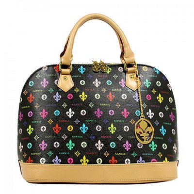 Fleur de Lis Monogram Bowling Bags - Multi -BG-5V511MT